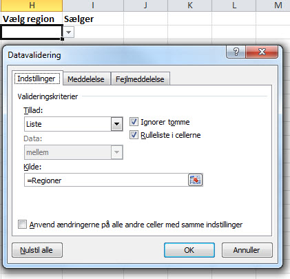 dropdown afhængig af anden dropdown