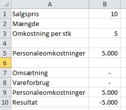 Excel målsøgning