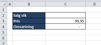 Excel password på dele af ark